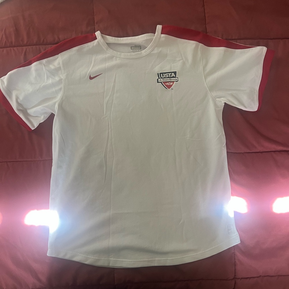 Nike Dri-FIT USTA Junior Tennis Top (Youth M 10–12)